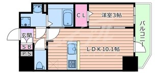 S-RESIDENCE福島玉川Unoの物件間取画像